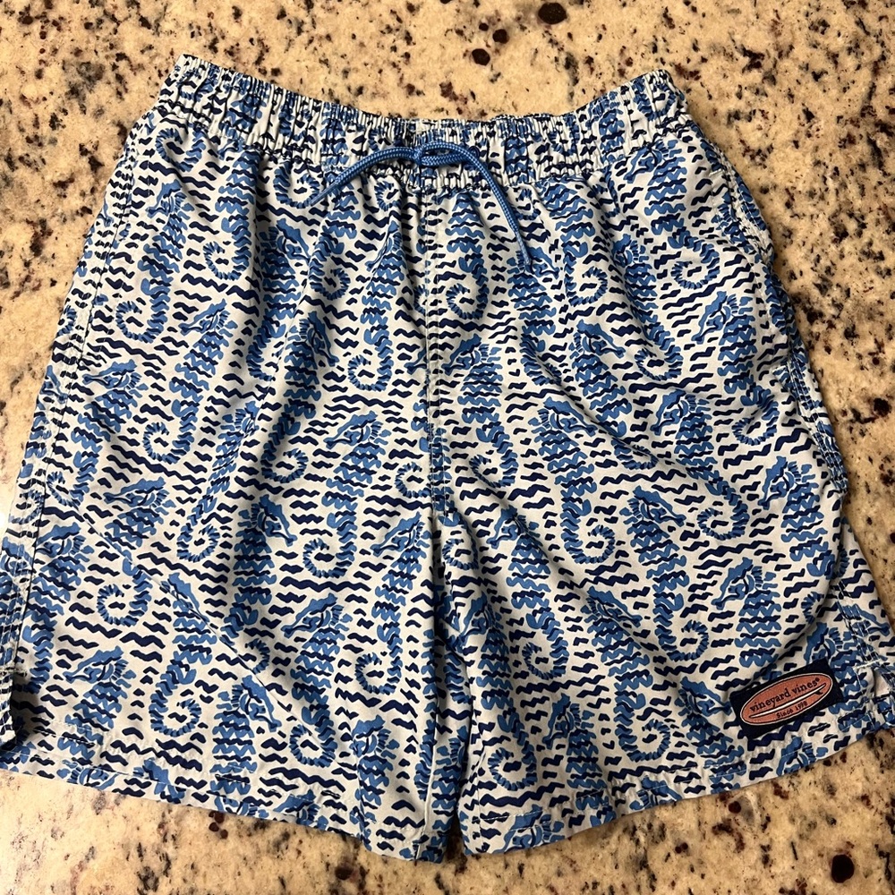Vinyard Vines boys  Seahorse Swim Trunks